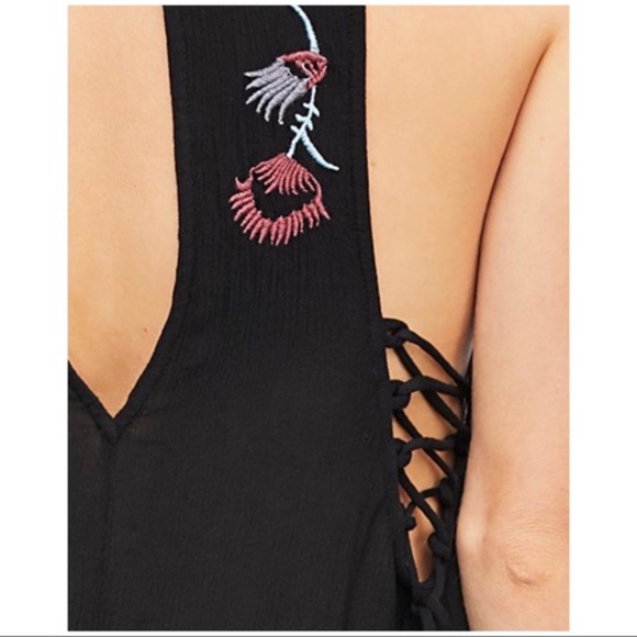 Free People Adelaide Festival Slipdress in Black - Picture 5 of 13